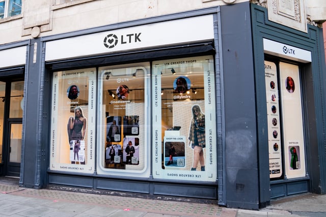 LTK UK Creator Shops. Press Hero 