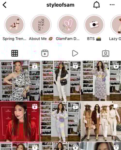 @styleofsam social playbook instagram