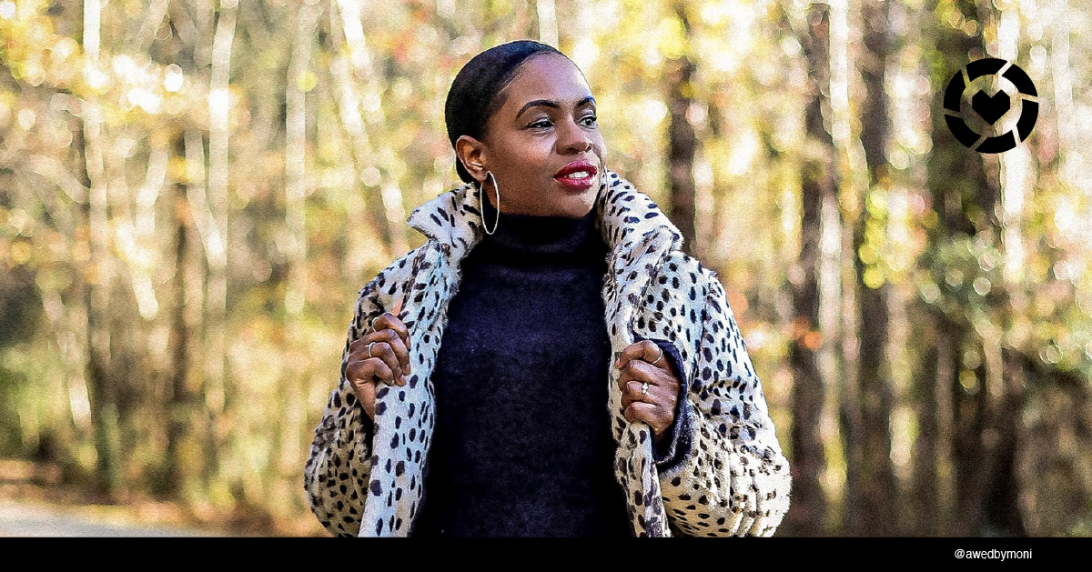 Stylish woman outdoor in winter coat