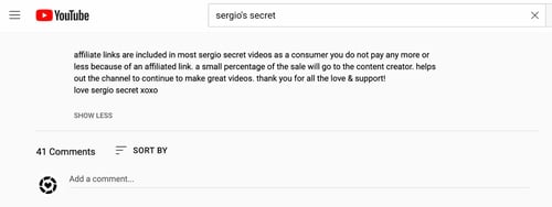 @sergios_secret YouTube FTC guidelines