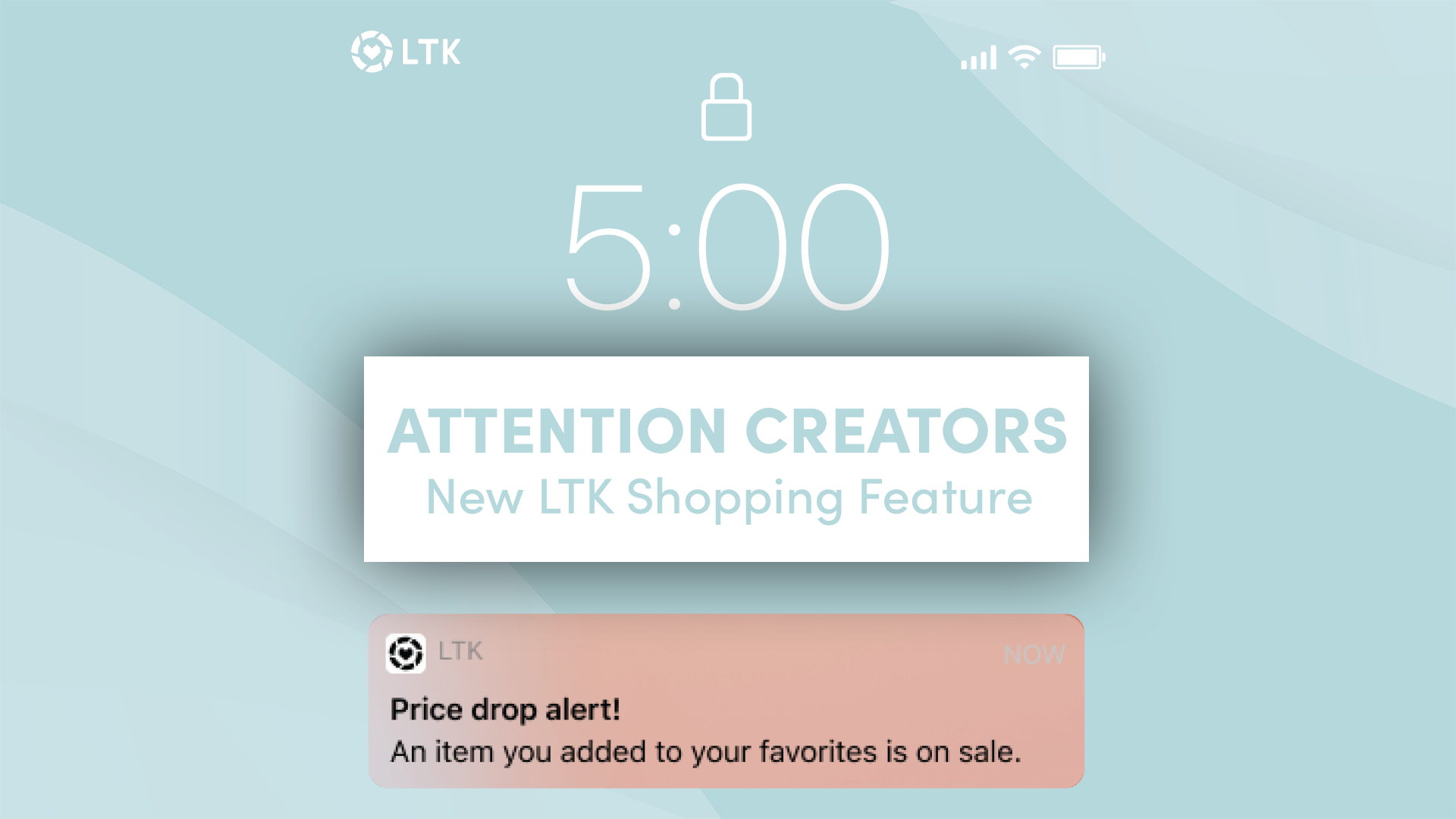 Price Drop Alerts – LTK Help Center