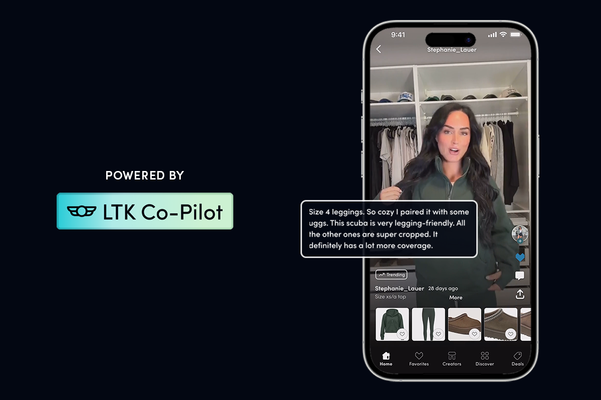 LTK is a video-first platform and shopping app experience 